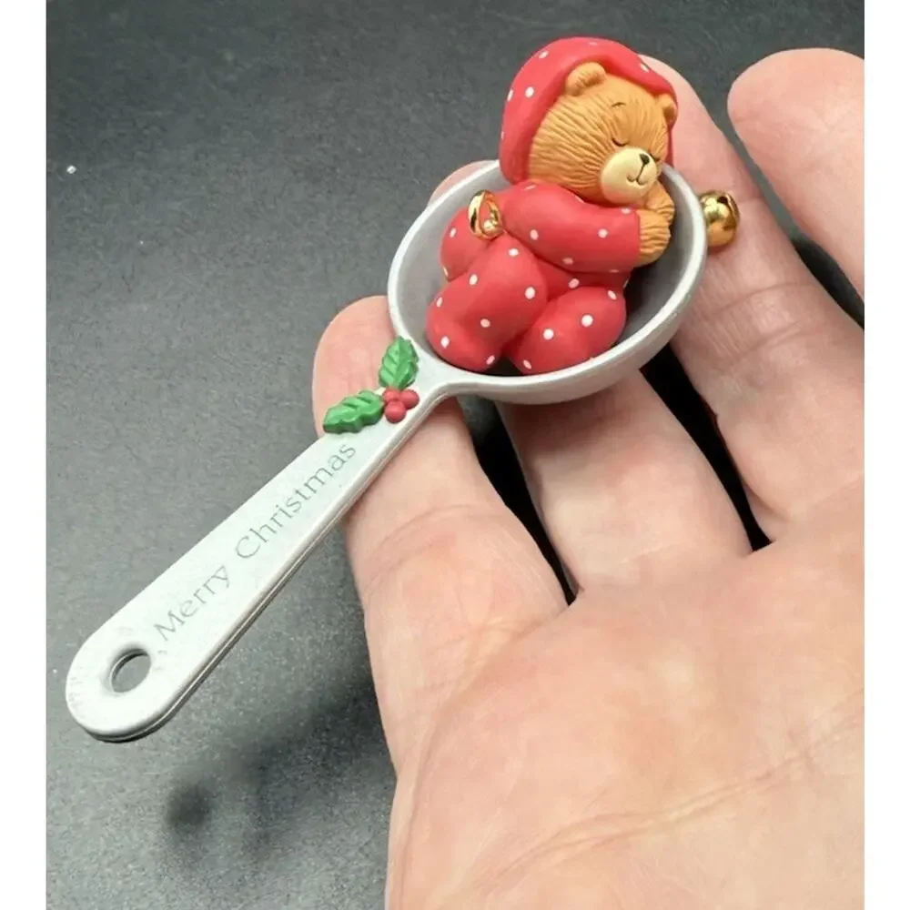 Enesco Ornament 1990 A Spoonful of Love Sleeping Bear in Spoon No Box LO16